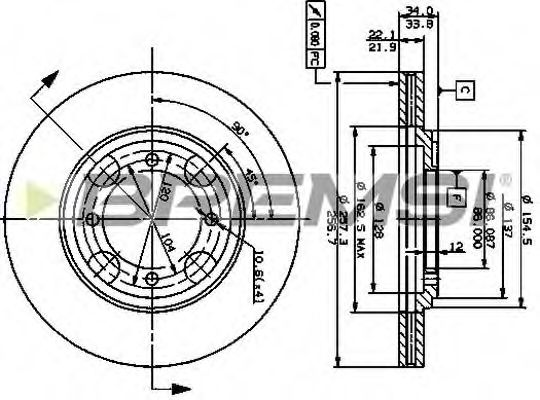 Disc frana