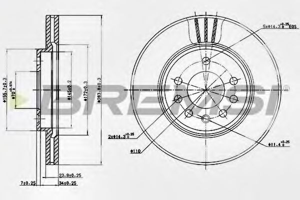 Disc frana