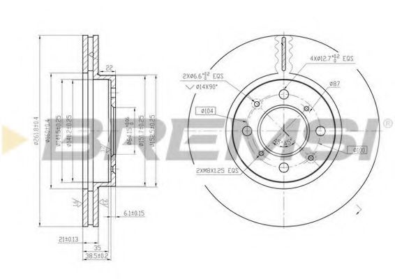 Disc frana