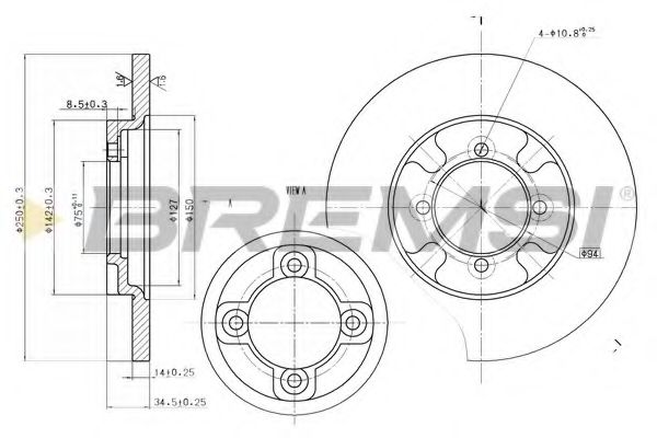 Disc frana