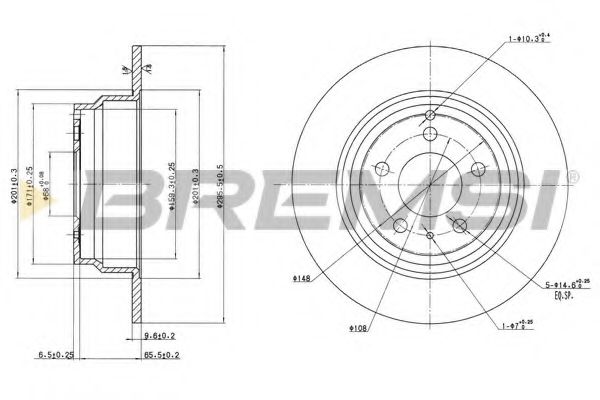 Disc frana