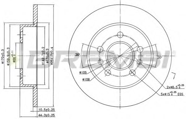 Disc frana