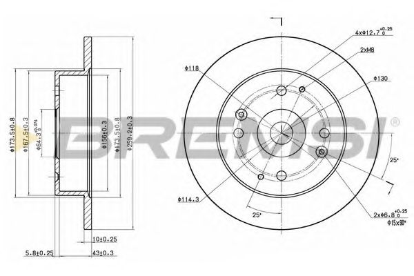 Disc frana