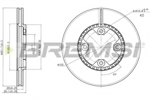 Disc frana