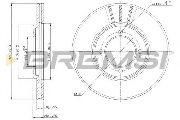 Disc frana