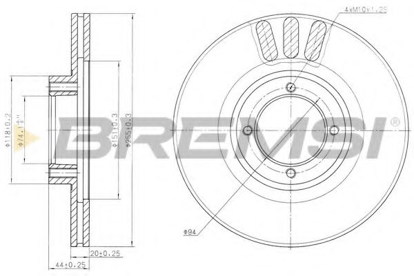 Disc frana