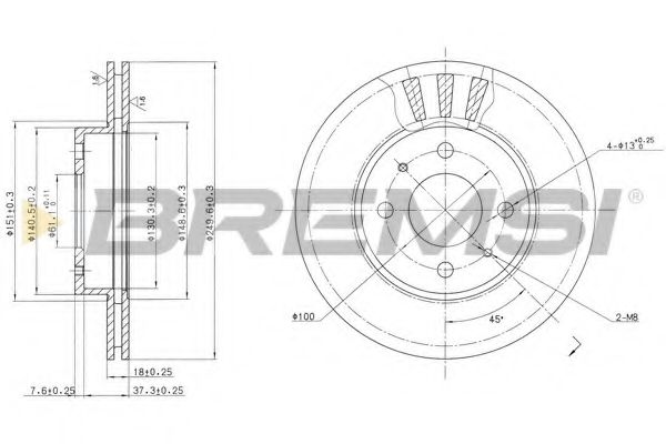 Disc frana