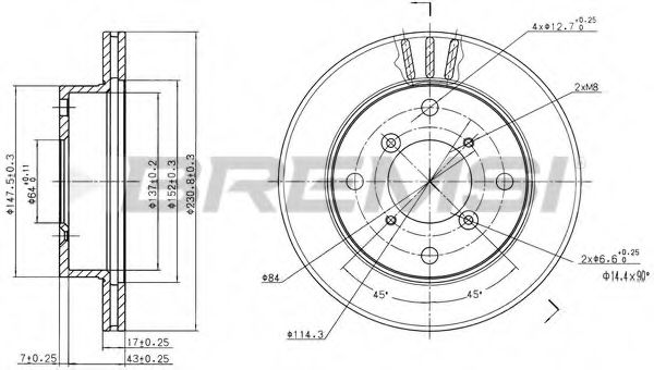 Disc frana