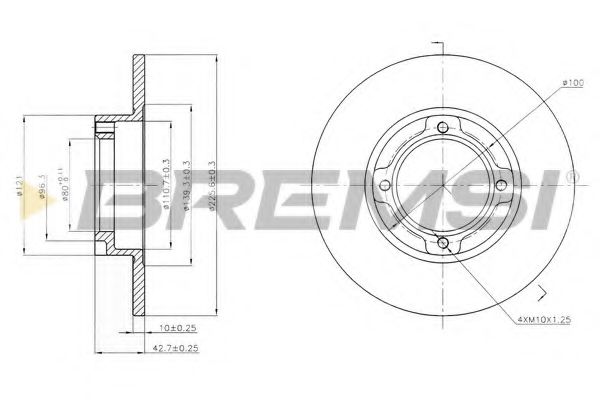 Disc frana