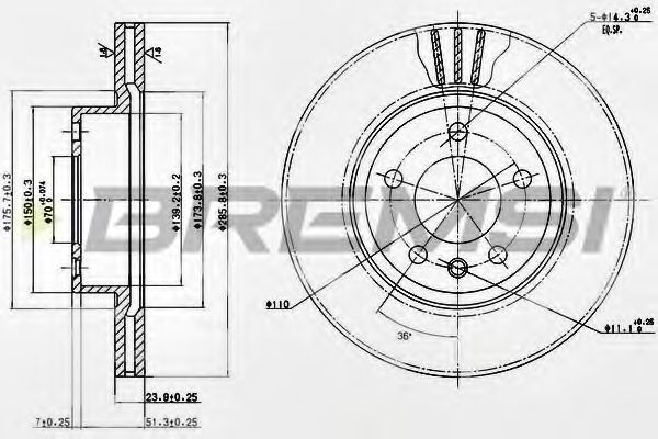 Disc frana