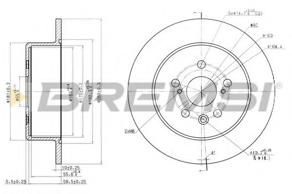 Disc frana