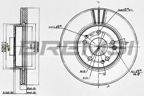 Disc frana