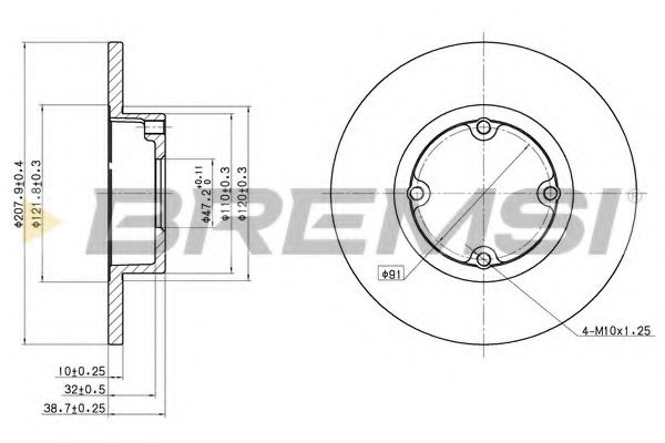 Disc frana