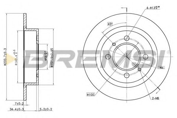 Disc frana