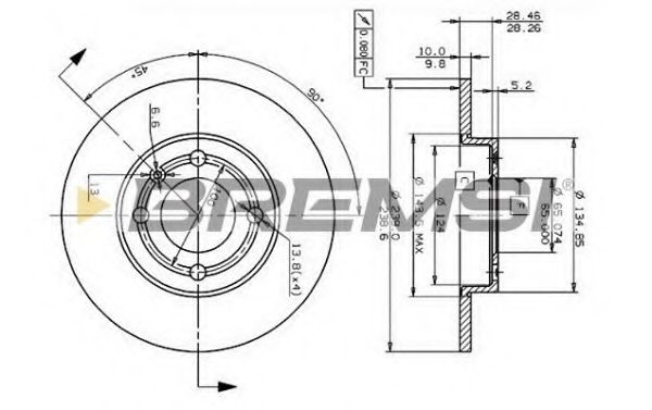 Disc frana