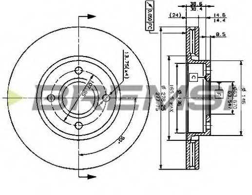 Disc frana