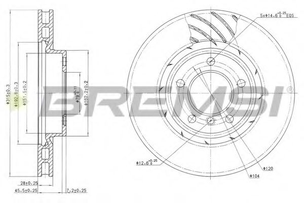 Disc frana