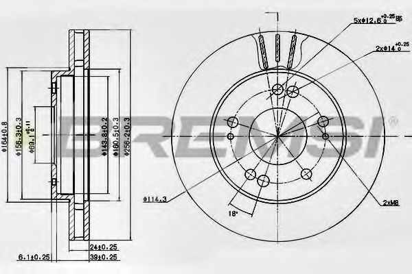 Disc frana