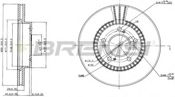 Disc frana