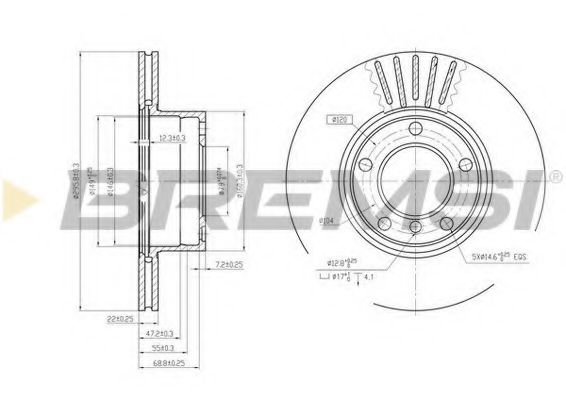 Disc frana