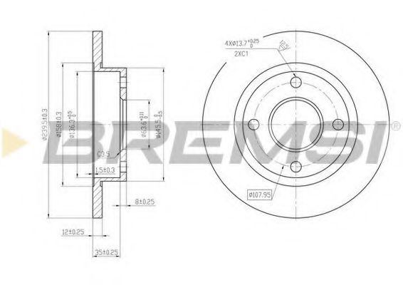 Disc frana