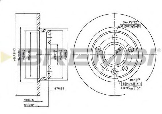 Disc frana