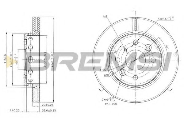 Disc frana