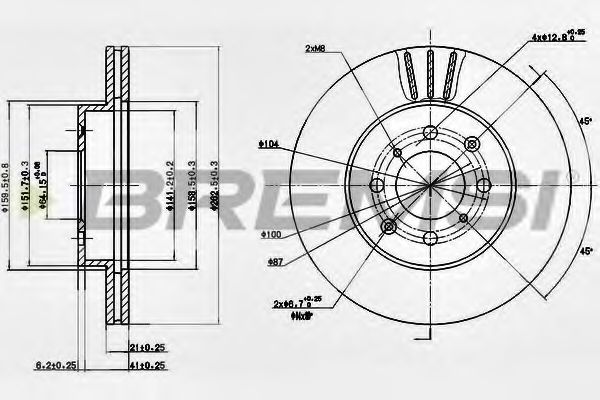 Disc frana