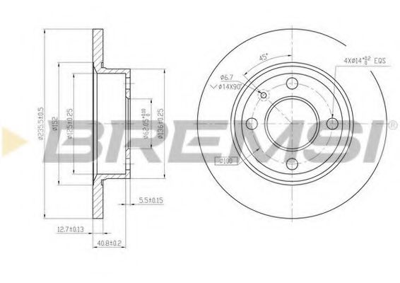 Disc frana