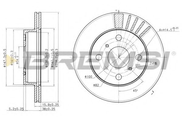 Disc frana