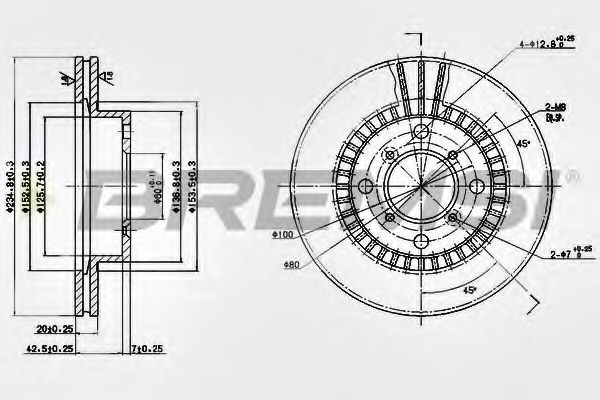 Disc frana