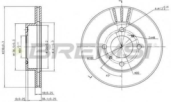 Disc frana