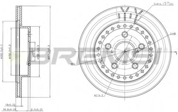 Disc frana