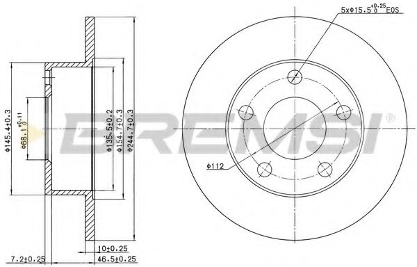 Disc frana