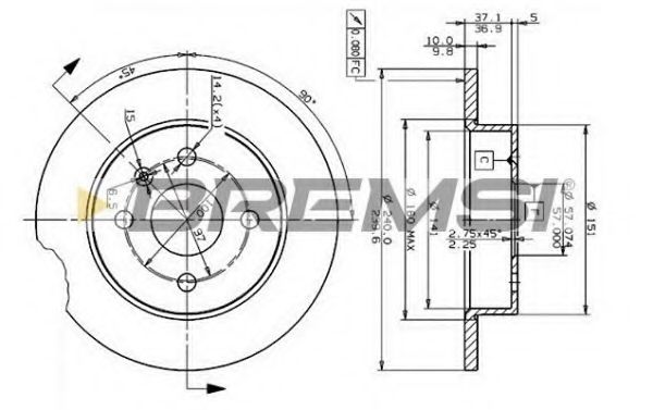 Disc frana