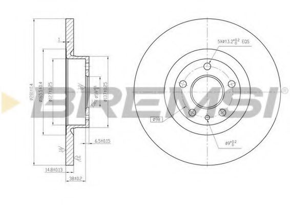 Disc frana