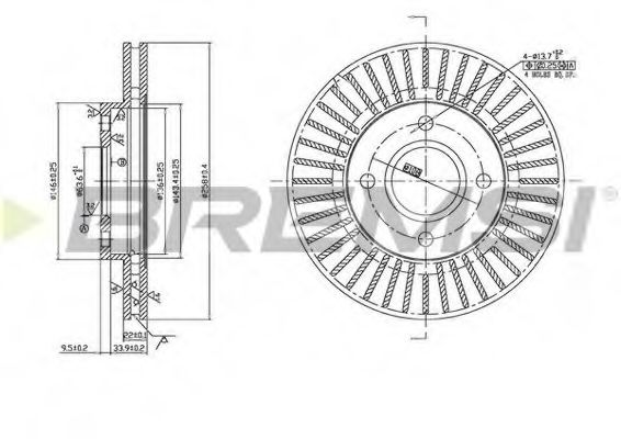 Disc frana