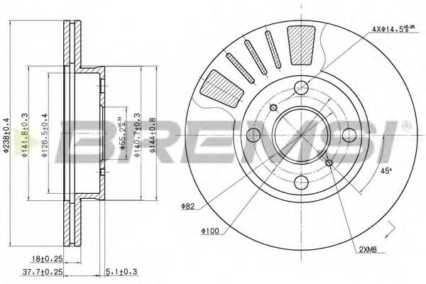 Disc frana