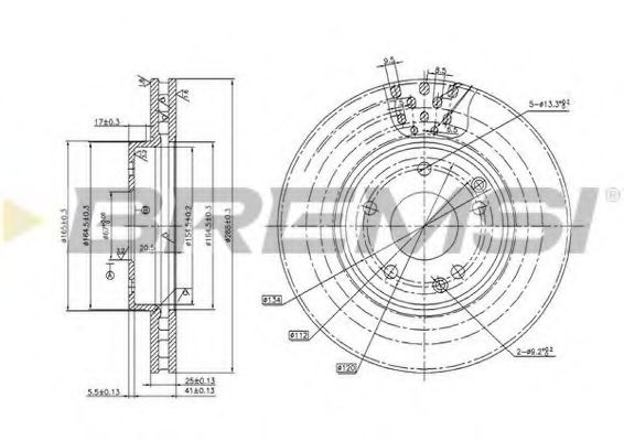 Disc frana