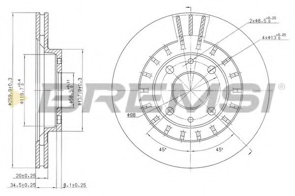 Disc frana