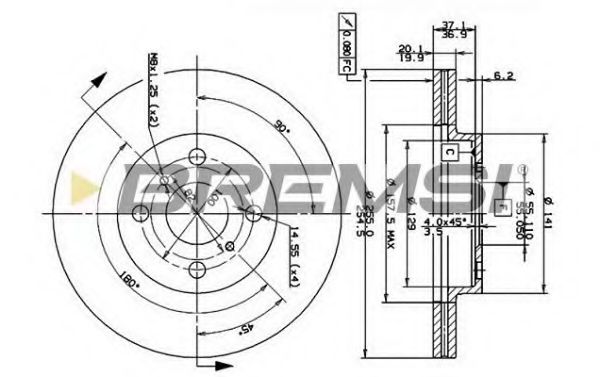 Disc frana