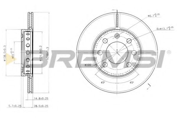 Disc frana