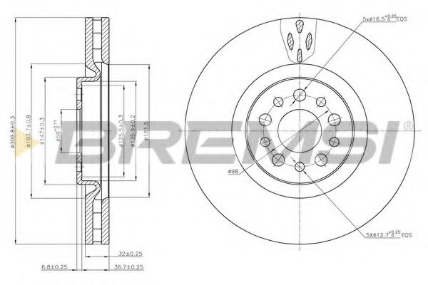 Disc frana