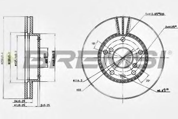 Disc frana