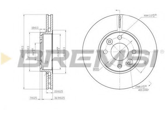 Disc frana