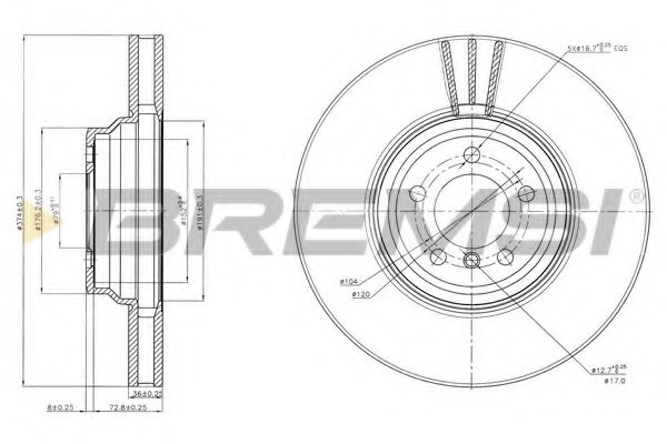 Disc frana