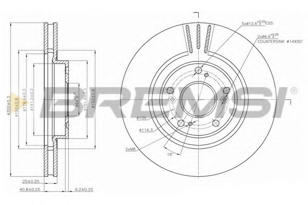 Disc frana