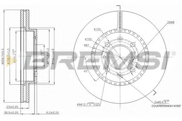 Disc frana