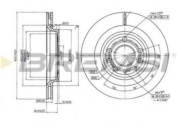 Disc frana