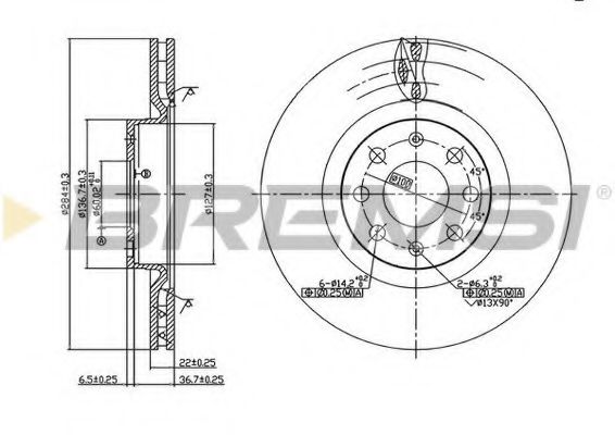 Disc frana